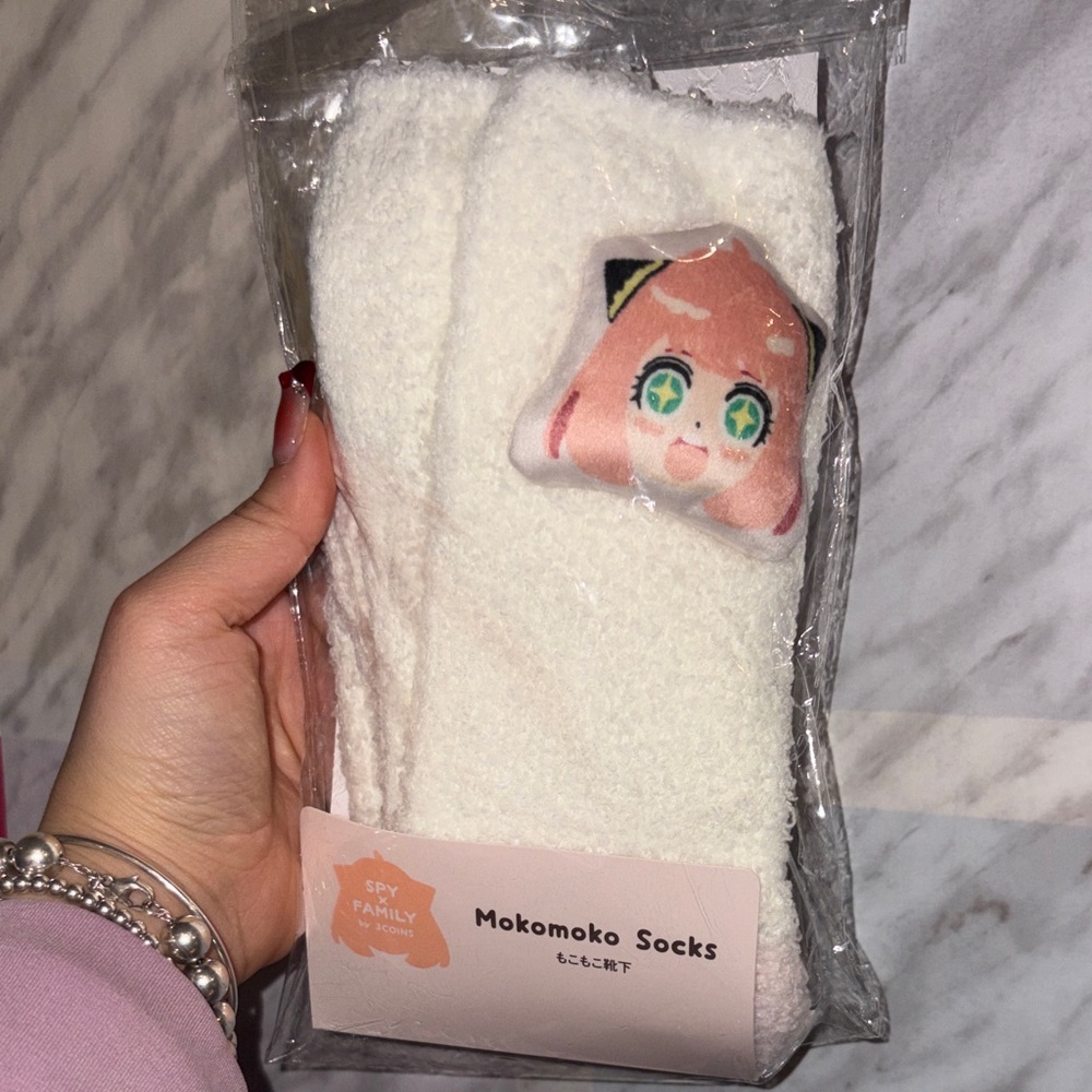 Anya Forger - Spy Family soft socks 💗🤩